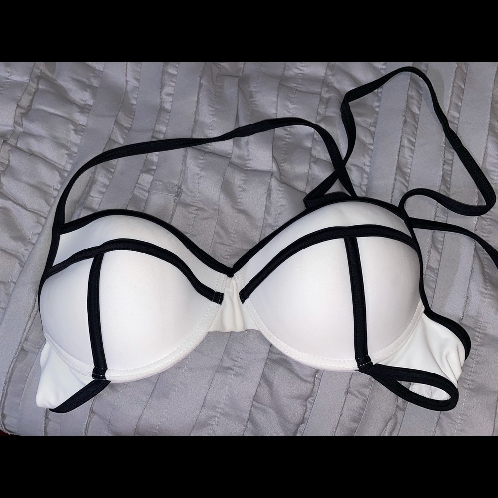 Large tie bikini top